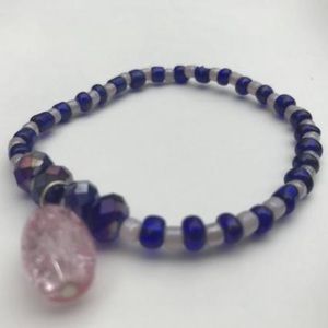 Beaded Bracelet, Handmade, Medium, Charm, Women’s,